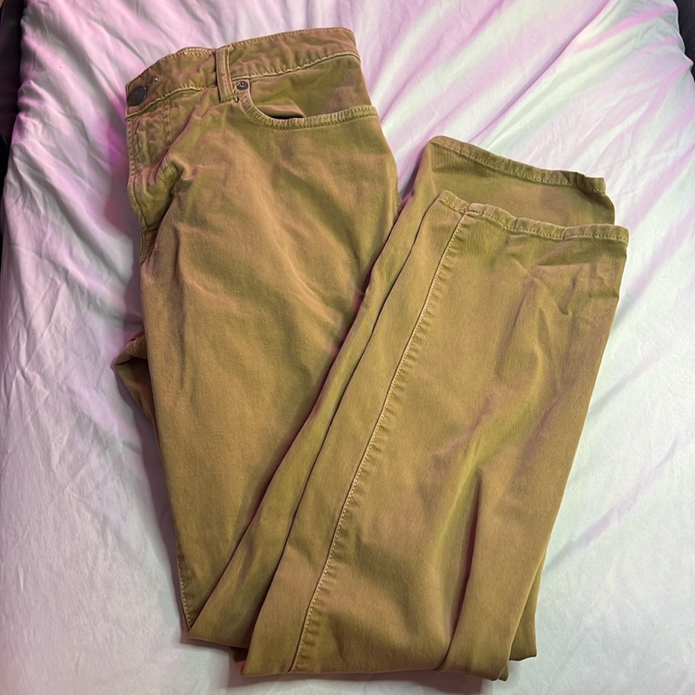 American Eagle Extreme Flex Tan Jeans